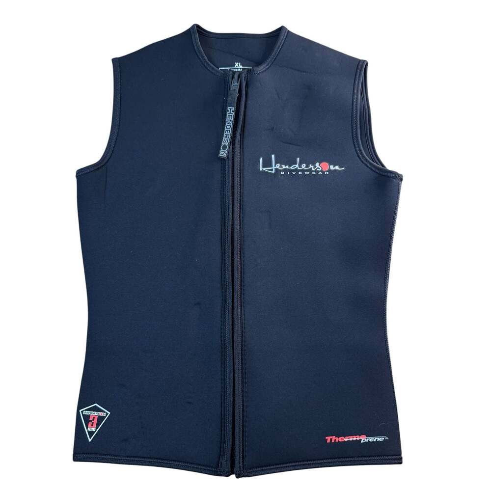 Henderson 3mm Thermoprene Men's Zipper Vest Wetsuit XL